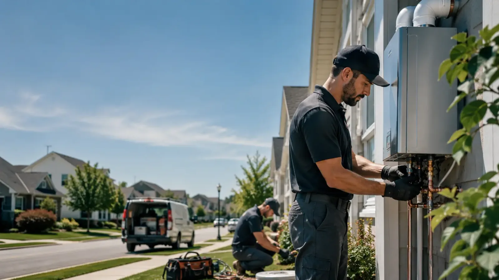 Tankless Water Heater Installation in Saint Clair, MN